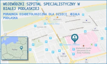 PORADNIA DIABETOLOGICZNA DLA DZIECI - WOJEWÓDZKI SZPITAL SPECJALISTYCZNY W BIAŁEJ PODLASKIEJ - TEREBELSKA 57-65, BIAŁA PODLASKA