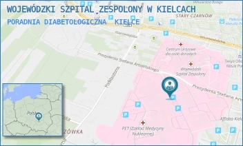PORADNIA DIABETOLOGICZNA - WOJEWÓDZKI SZPITAL ZESPOLONY W KIELCACH - ARTWIŃSKIEGO 3A,  KIELCE
